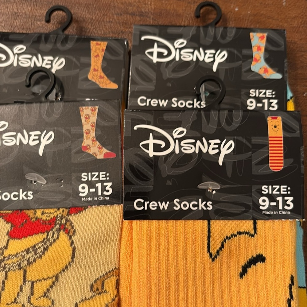 Disney Winnie the Pooh socks Bundle - Picture 3 of 9